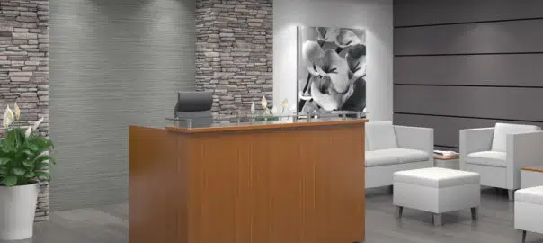 Dental clinic receptionist